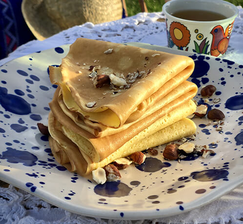 Gourmetpause im Campingrestaurant im Tarn